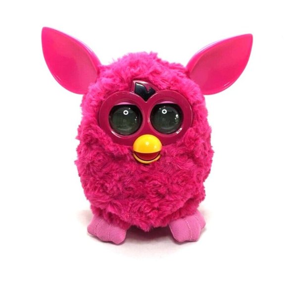 Hasbro Other - Furby Pink Puff Hot Pink Interactive Electronic Hasbro 2012 (Tested & Works)